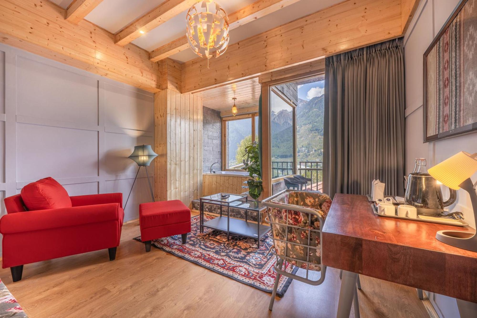 Echor Himalayan Heights Luxe Manali Manāli Exterior foto