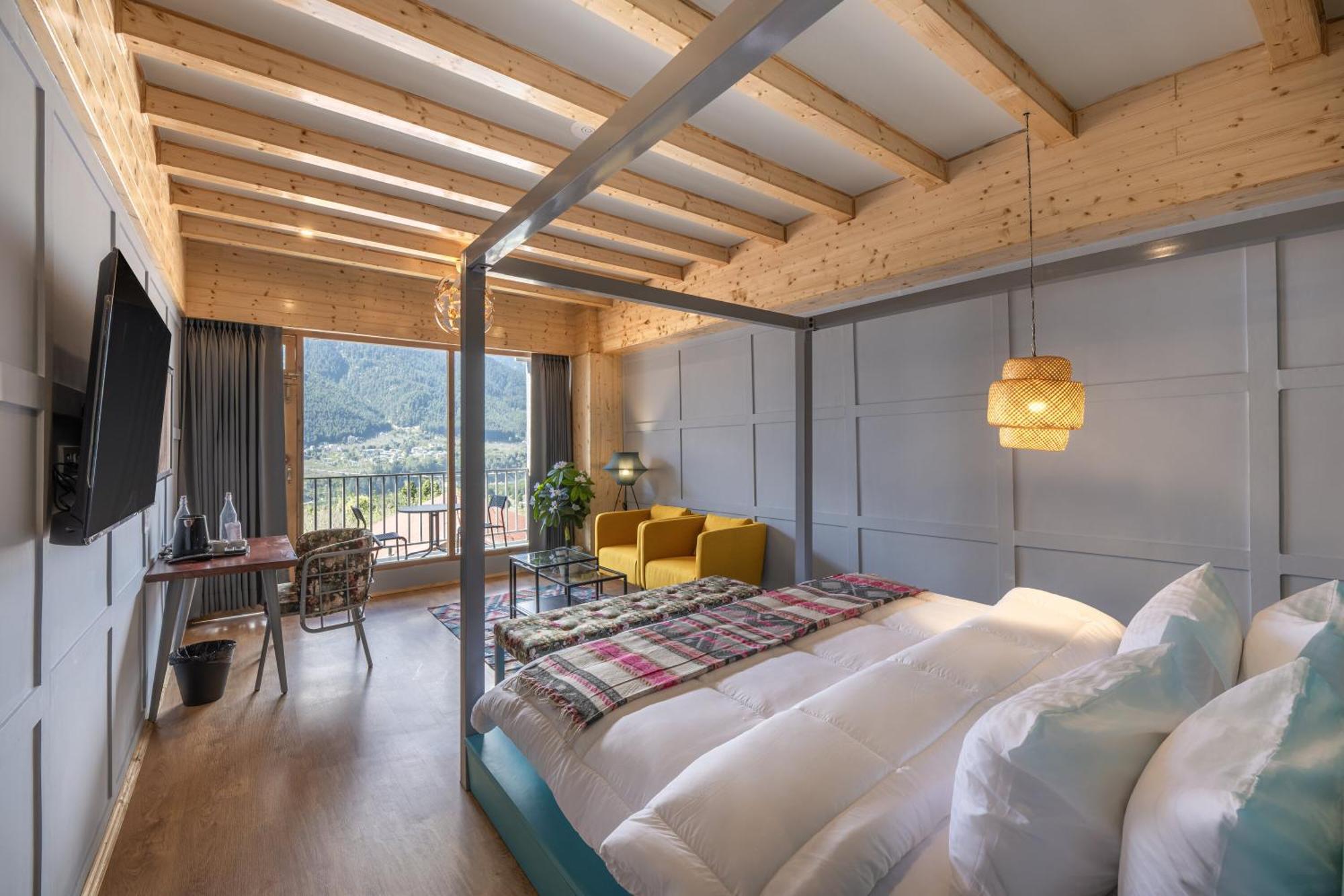 Echor Himalayan Heights Luxe Manali Manāli Exterior foto