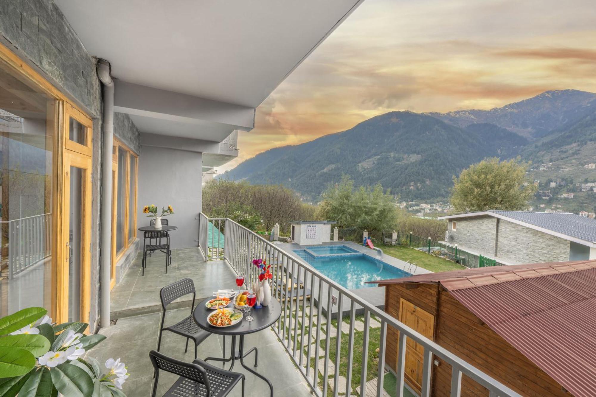 Echor Himalayan Heights Luxe Manali Manāli Exterior foto
